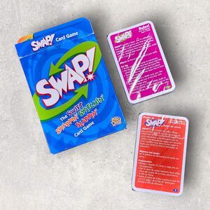 Swap! Card Game (2002) – Brand New Sealed Family Games Night Card Patch Switch